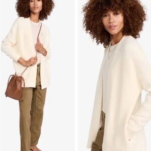 Free People Ottoman Cream Cardigan Sweater